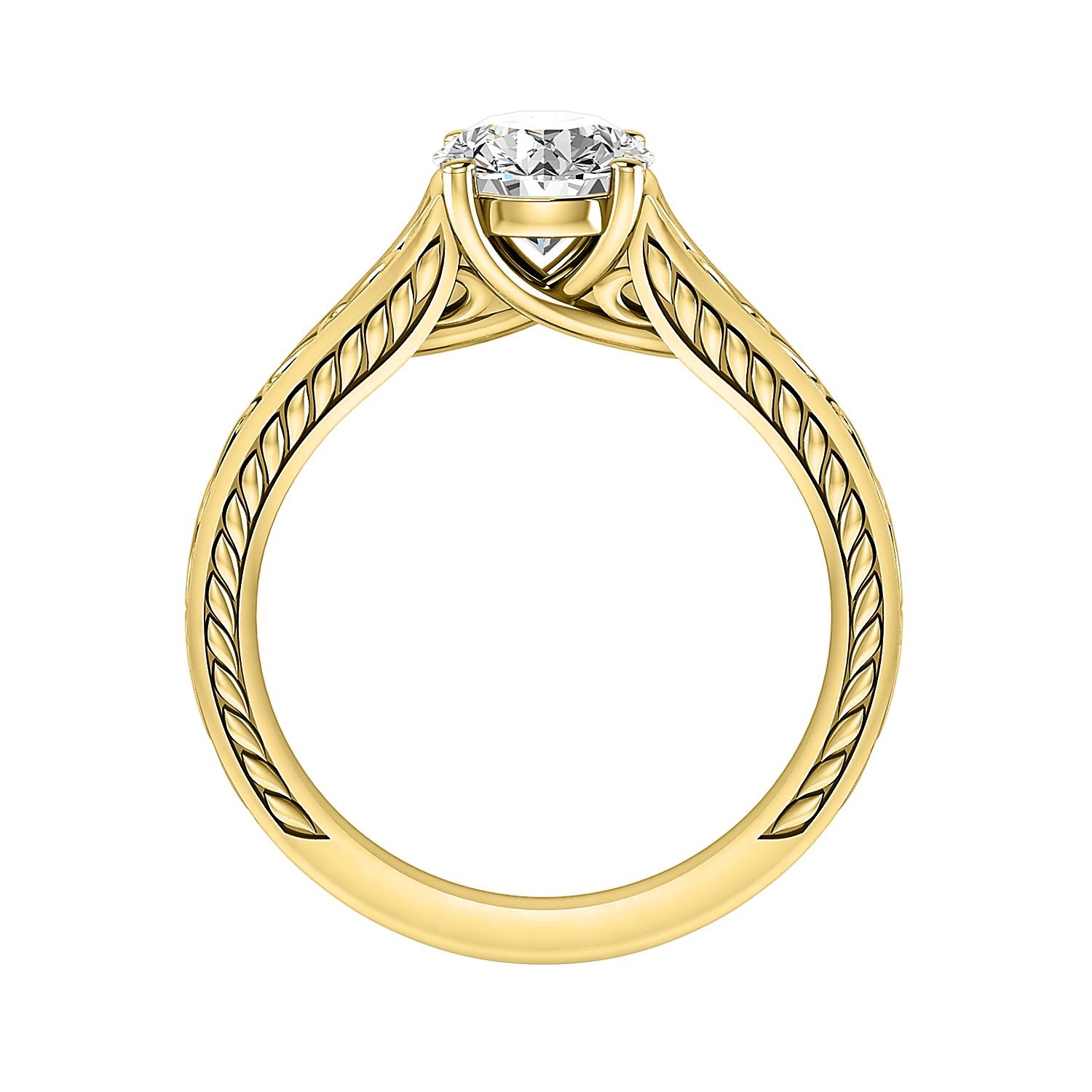 Emma 4 Prong Solitaire Engagement Ring